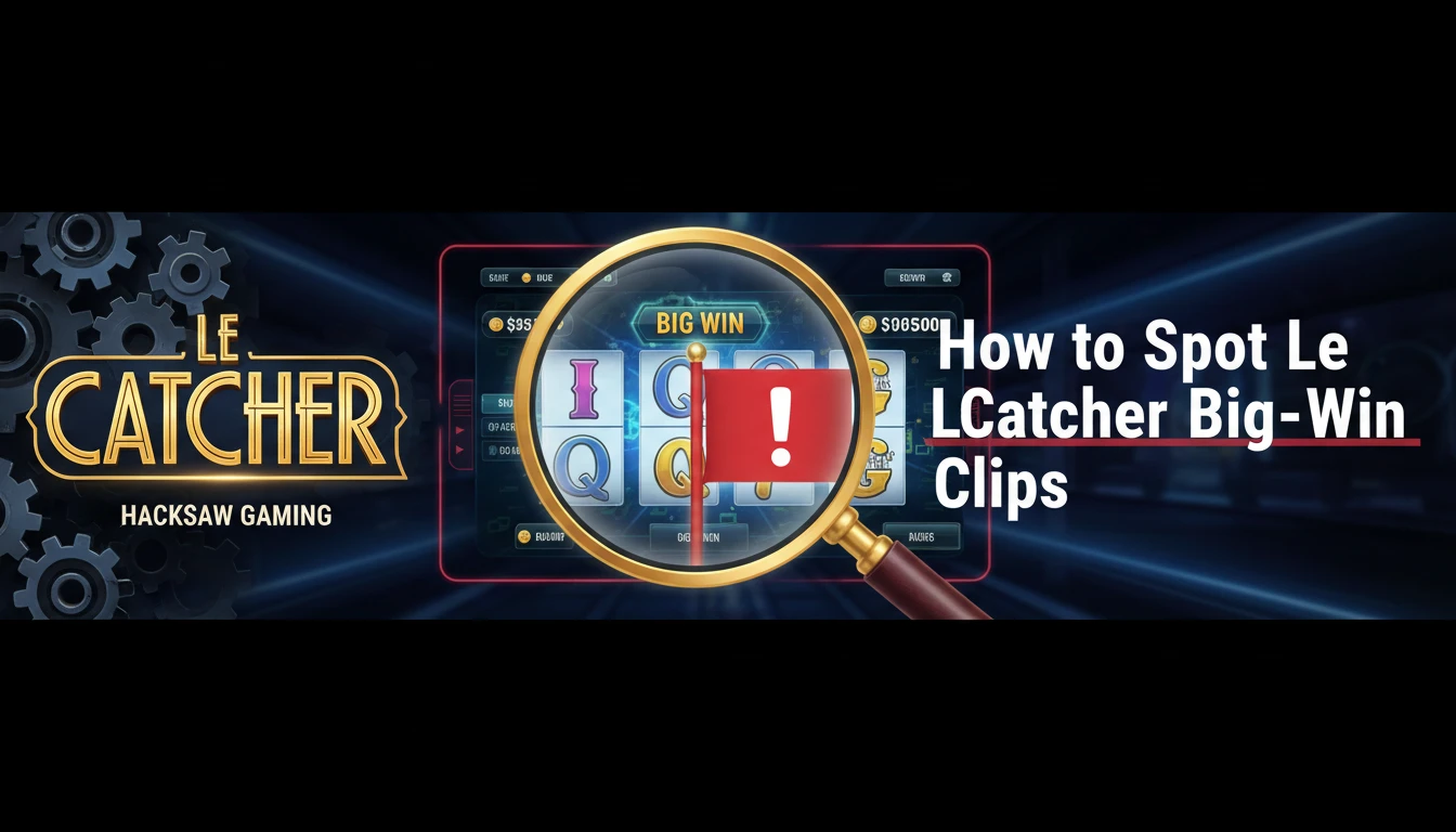 How to Spot Fake Le Catcher Big-Win Clips